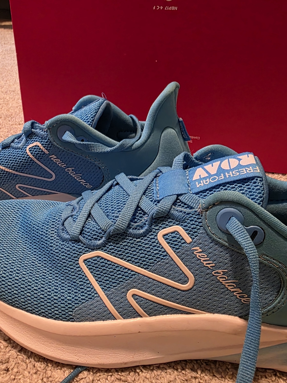 New Balance Teal/Blue Fresh Foam Casual Sneakers